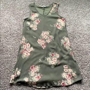 Maurices floral swing dress size small
